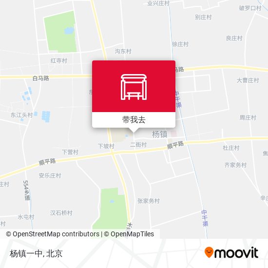 杨镇一中地图