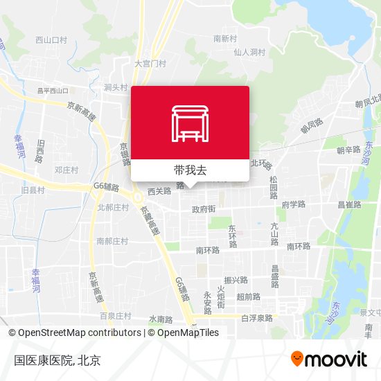 国医康医院地图