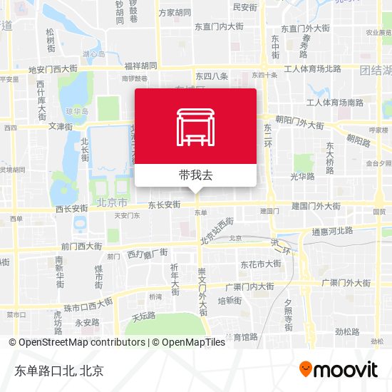 东单路口北地图