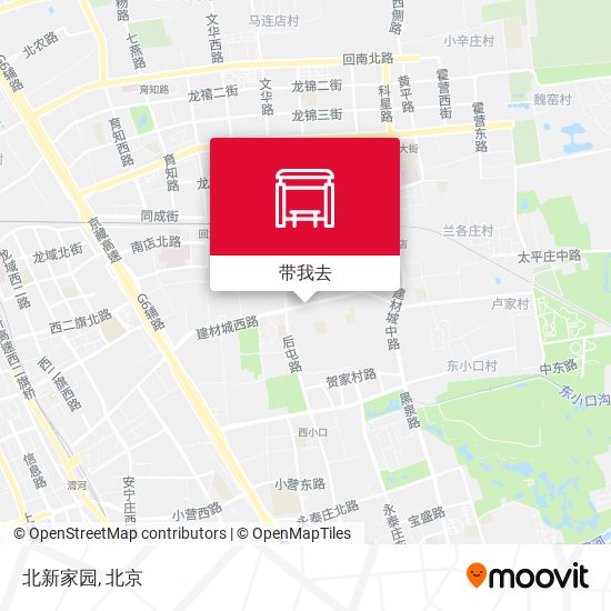 北新家园地图