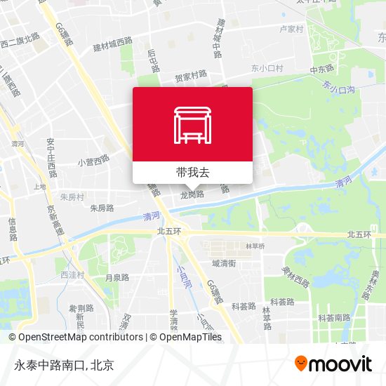 永泰中路南口地图