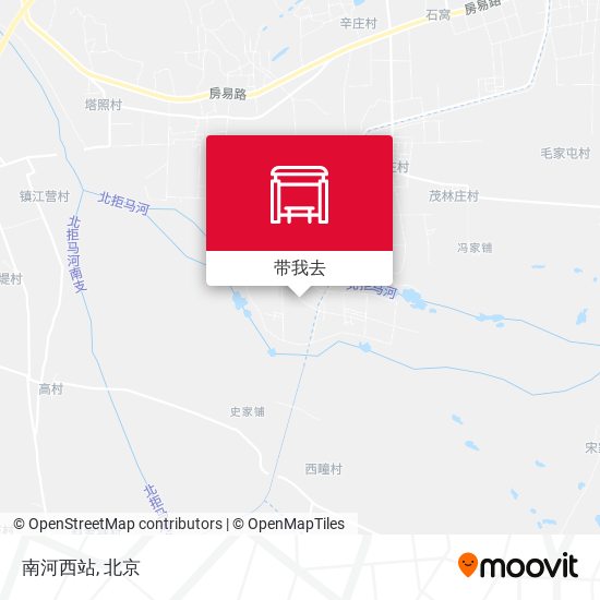 南河西站地图