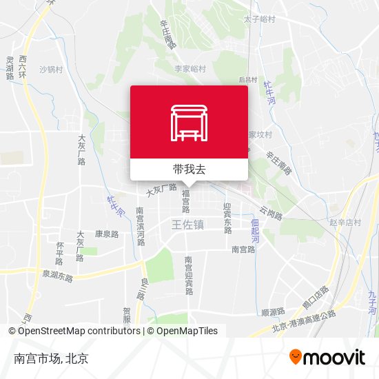 南宫市场地图