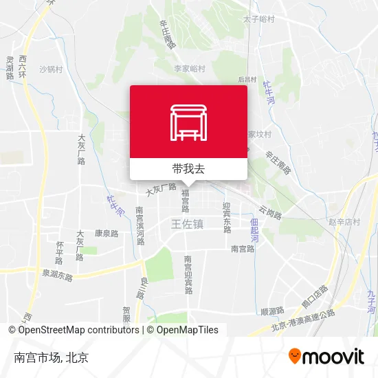 南宫市场地图