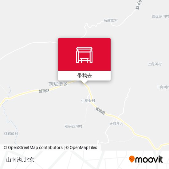 山南沟地图