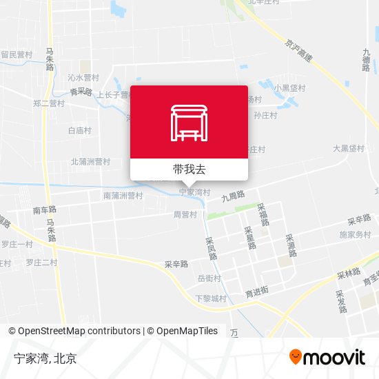 宁家湾地图