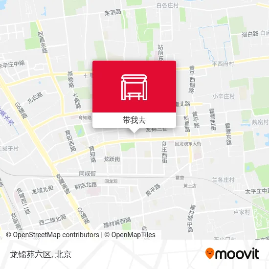 龙锦苑六区地图