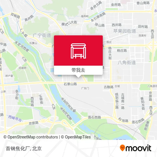 首钢焦化厂地图