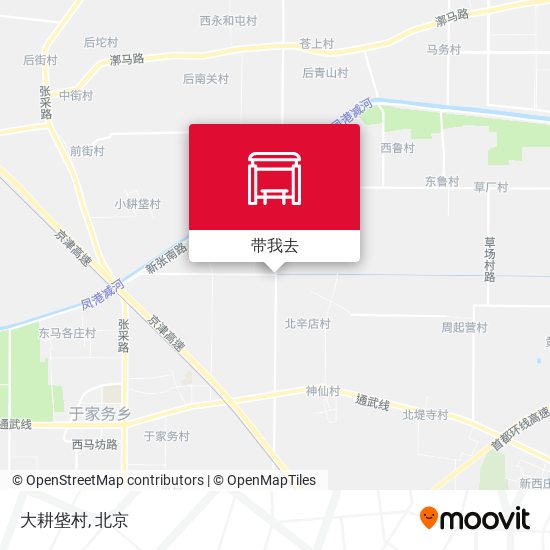 大耕垡村地图