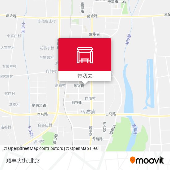 顺丰大街地图