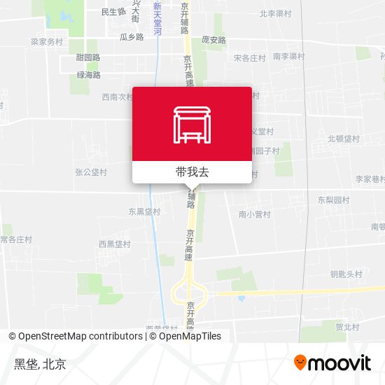黑垡地图
