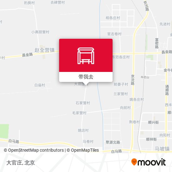 大官庄地图
