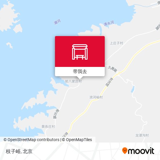 枝子峪地图