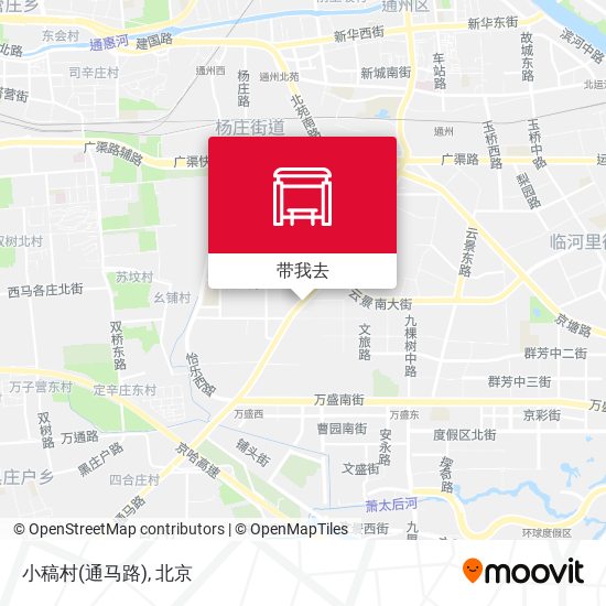 小稿村(通马路)地图