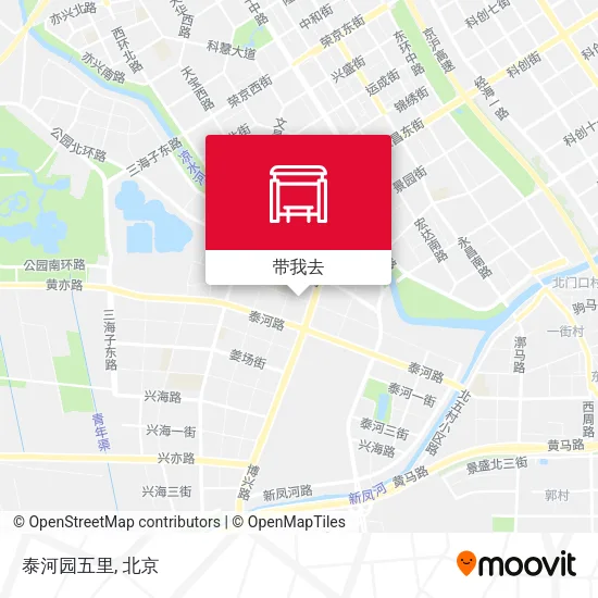 泰河园五里地图