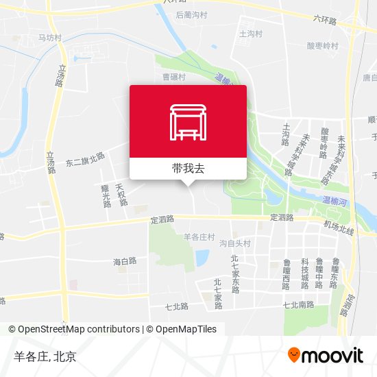 羊各庄地图