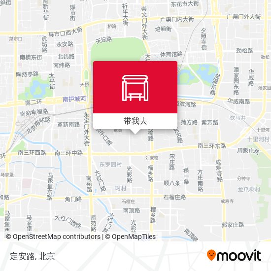 定安路地图