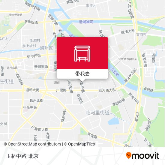 玉桥中路地图