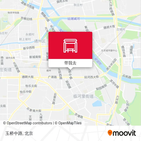 玉桥中路地图