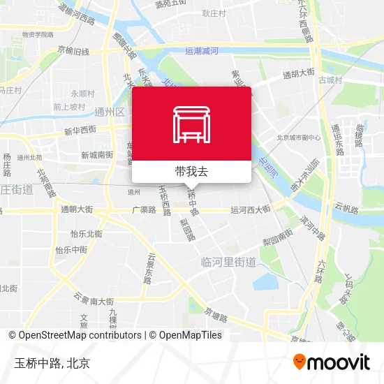 玉桥中路地图