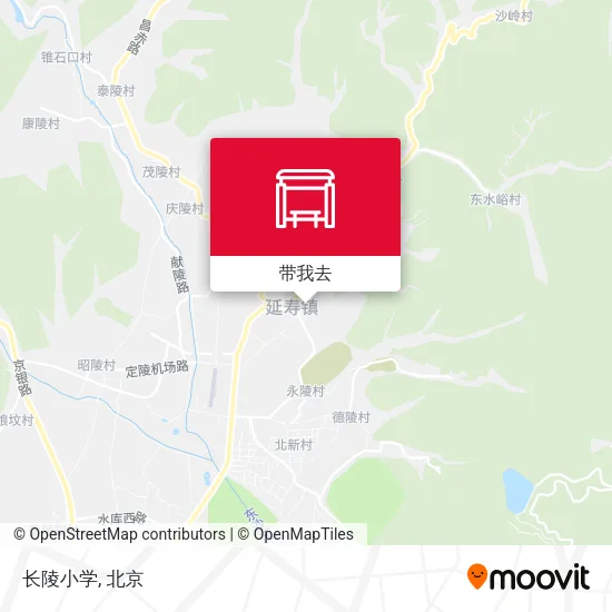 长陵小学地图
