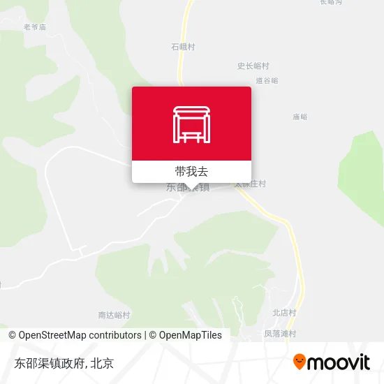 东邵渠镇政府地图