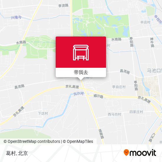 葛村地图