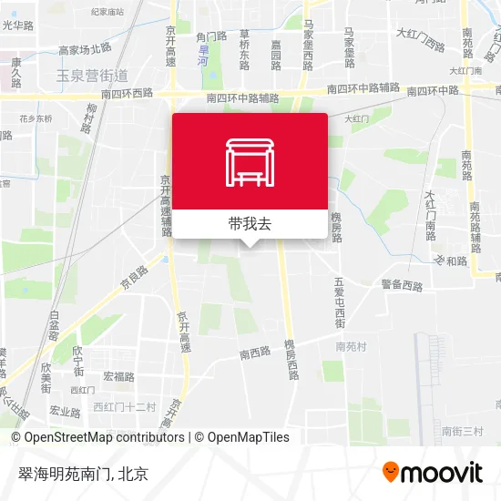 翠海明苑南门地图