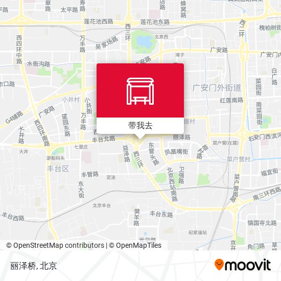 丽泽桥地图