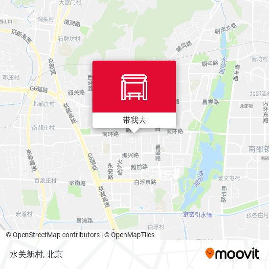 水关新村地图