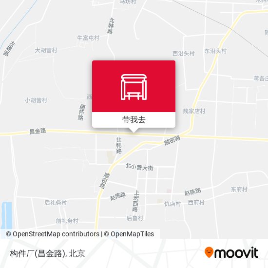 构件厂(昌金路)地图