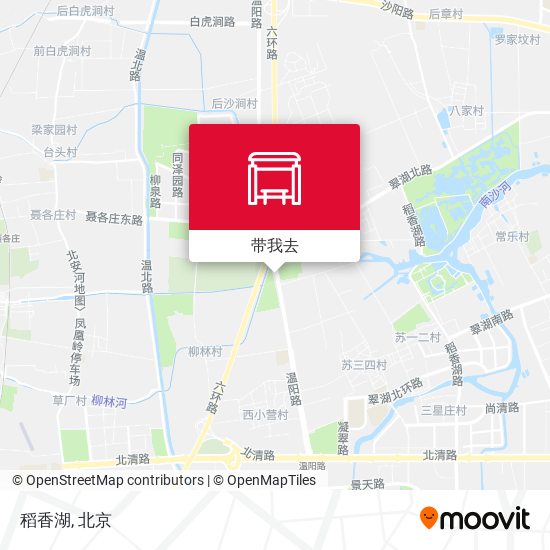 稻香湖地图