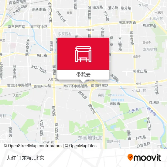 大红门东桥地图
