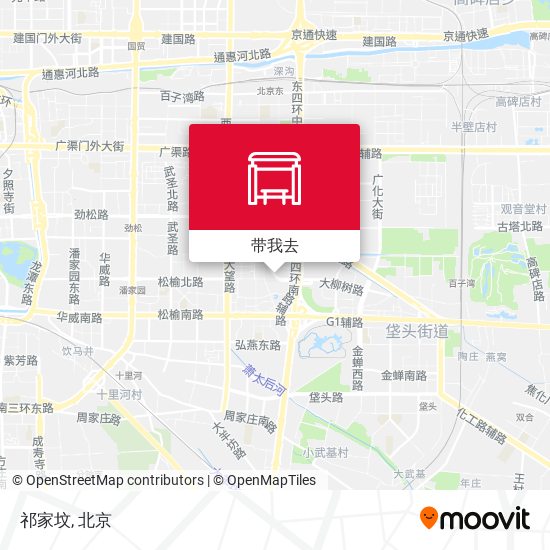 祁家坟地图