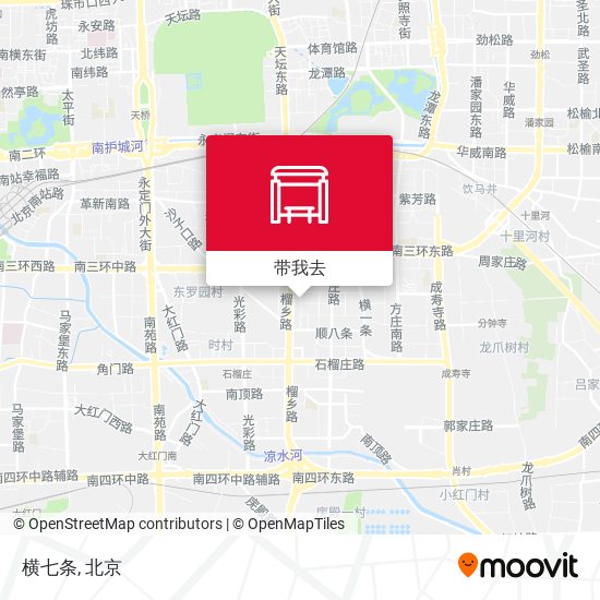 横七条地图