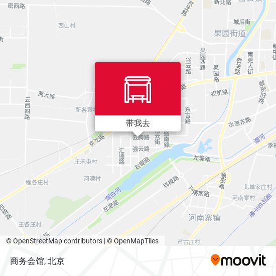 商务会馆地图