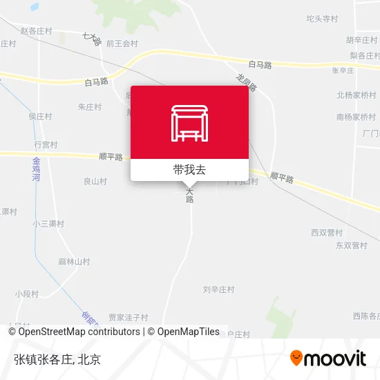 张镇张各庄地图