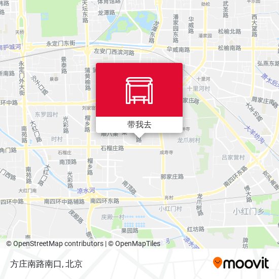 方庄南路南口地图