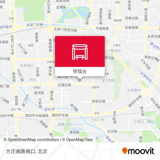 方庄南路南口地图
