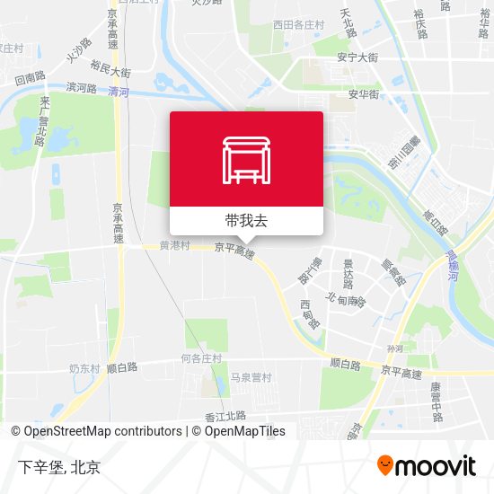 下辛堡地图