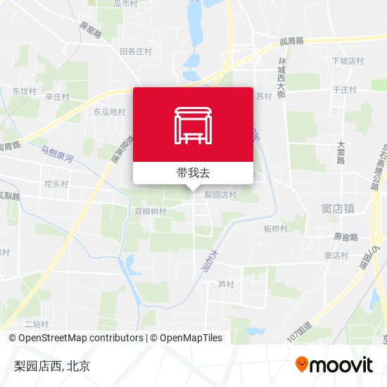 梨园店西地图