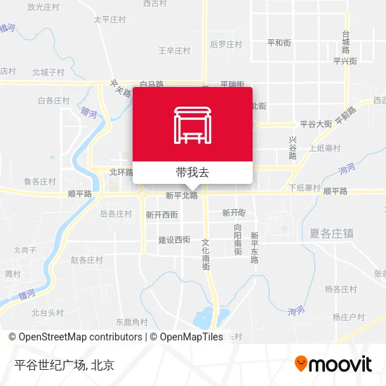 平谷世纪广场地图