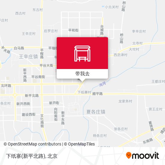 下纸寨(新平北路)地图