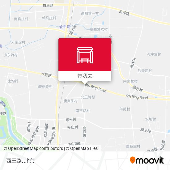西王路地图