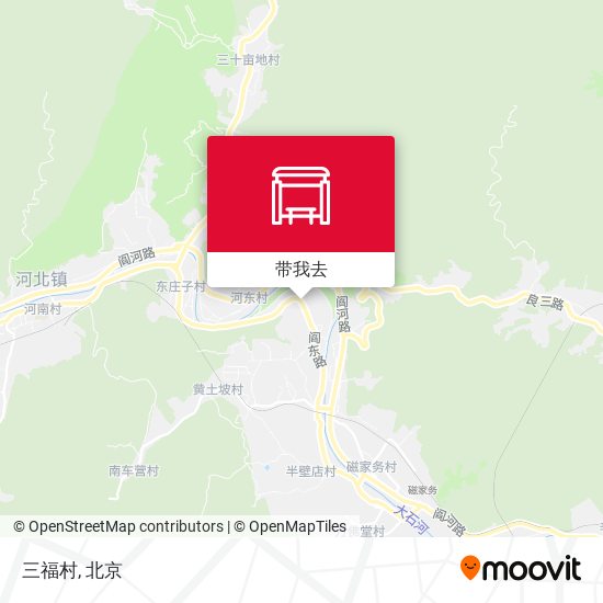 三福村地图