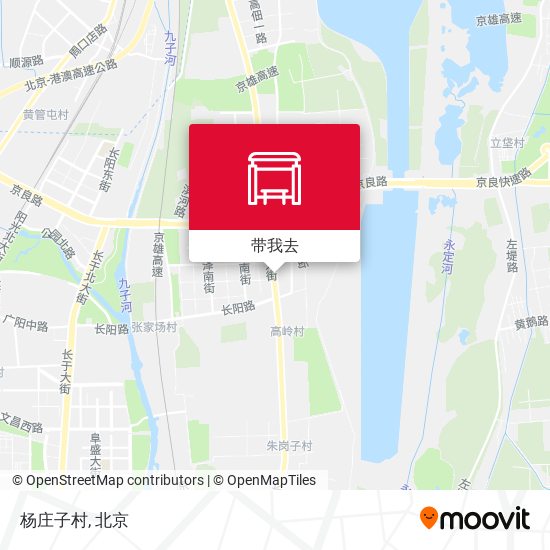 杨庄子村地图