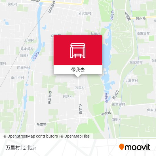 万里村北地图