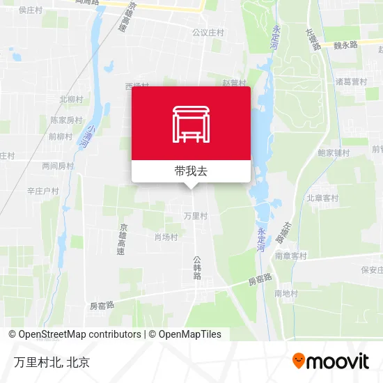 万里村北地图