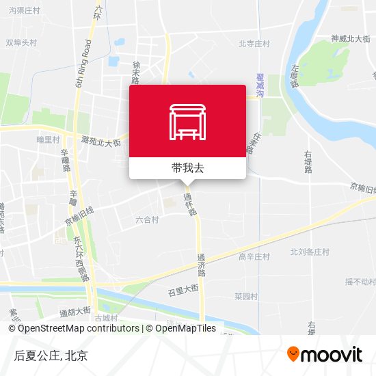 后夏公庄地图