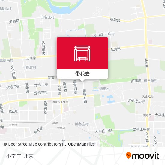 小辛庄地图